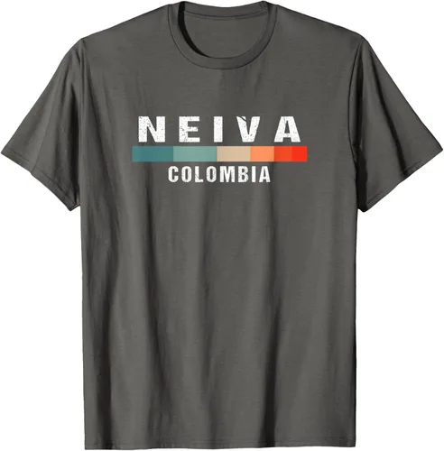 Vista 25 de Camiseta Neiva Colombia City Trip, Negro