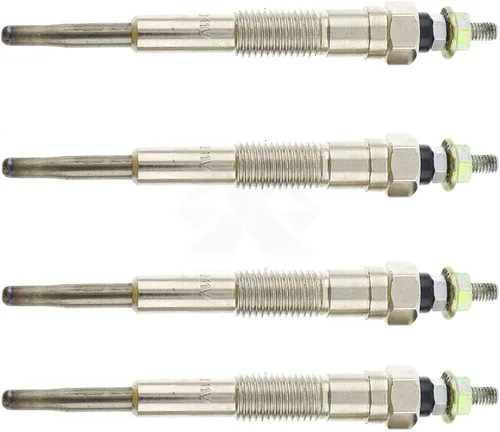 Vista 4 de 4 unids calentador diesel 1KZ-TE KZN165 KZN185 bujías incandescentes 19850-67020 19850-67030 para Toyota Hilus Hiace 3.0L calentador de coche