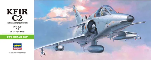 Vista 3 de Kit de modelo KFIR C2 a escala 1:72 de Hasegawa