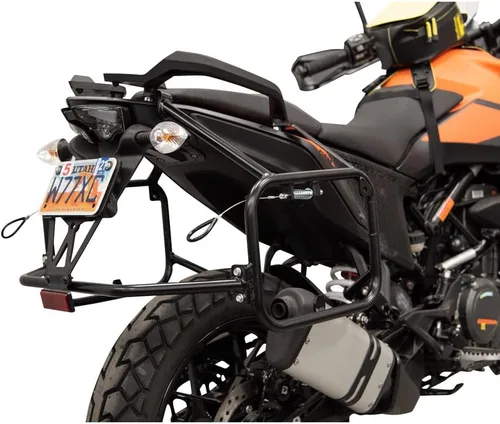 Vista 7 de Tusk Sistema de montaje de equipaje de aventura para bolsas blandas y cajas de alforjas duras compatible con KTM 390 Adventure SW 2023-2024/390