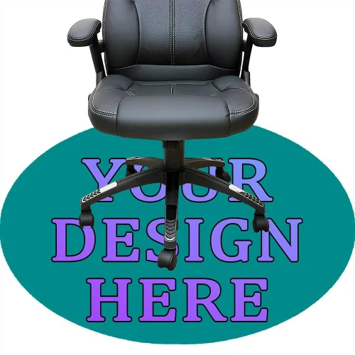 Vista 21 de Tapete redondo personalizado para silla de escritorio de oficina, diseño de tu propio logotipo de foto, texto, alfombrillas circulares