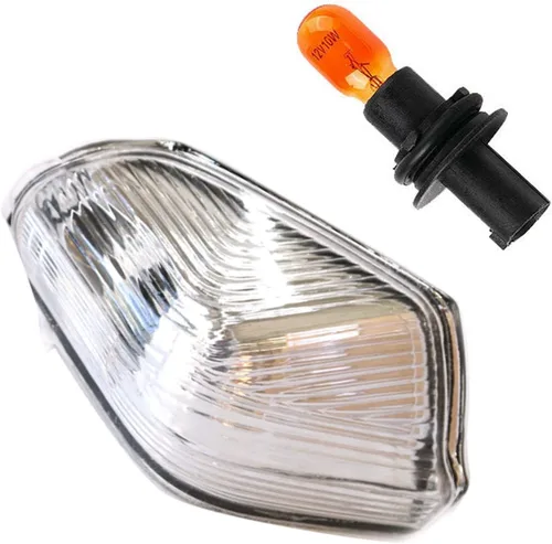 Vista 3 de Bombilla indicadora de señal de giro para espejo retrovisor lateral para Mercede Van Sprinter W906 VW Crafter 2006-2021 (solo bombilla)
