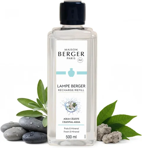 Vista 10 de MAISON BERGER Lampe Berger Recambio, 16.9 fl oz, Amber's Sun Catalytic Lamp Fragrance Refill, Helps Neutralize Odors, ~80 h Fragrance Diffusion