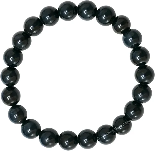 Vista 401 de Amazing Gemstone Crystal Bracelet for Women Men's Gifts - Protection Healing Crystal Bracelet - 8mm Gemstone Beaded Stretchable Bracelet Pulseras