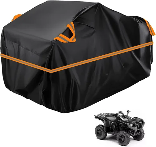 Vista 80 de Cubierta para ATV impermeable compatible con Arctic Cat H1 EFI TRV Cruiser 4x4 2011, cubierta de 210D para vehículos de 4 ruedas, cubierta para quad