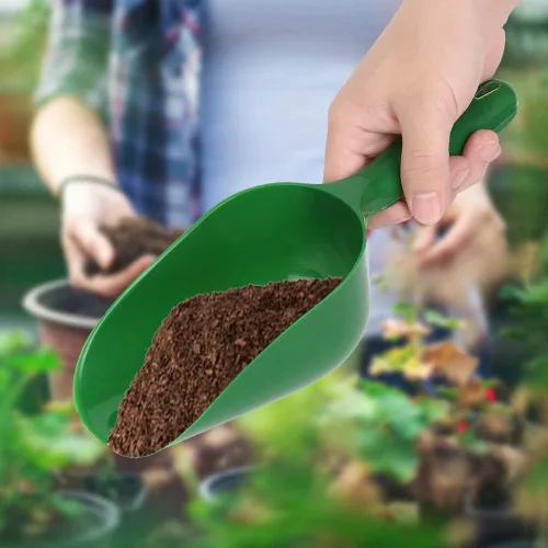 Vista 2 de Cucharas de plástico multifunción para jardín, pala de suelo, herramienta de excavación, cultivo para patio casero