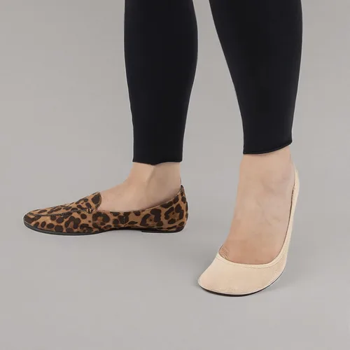 Vista 7 de Peds Calcetines invisibles de corte bajo que absorben la humedad para mujer, 6 pares Desnudo
