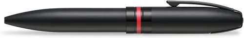Vista 4 de Sheaffer Icono Negro Mate con Aplicaciones PVD Negro Brillante. Bolígrafo