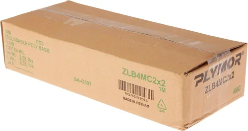 Vista 7 de Plymor 2 "x 2" (caja de 1,000), bolsas de plástico con cierre de cremallera resistente de 4 mil