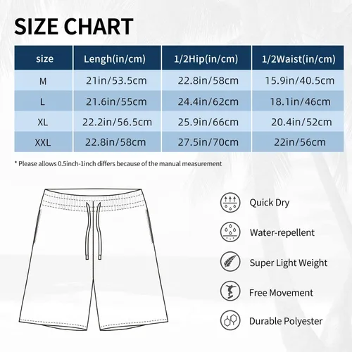 Vista 2 de BUGKHD American Dollar Money Graphic - Pantalones cortos de playa de verano para hombre