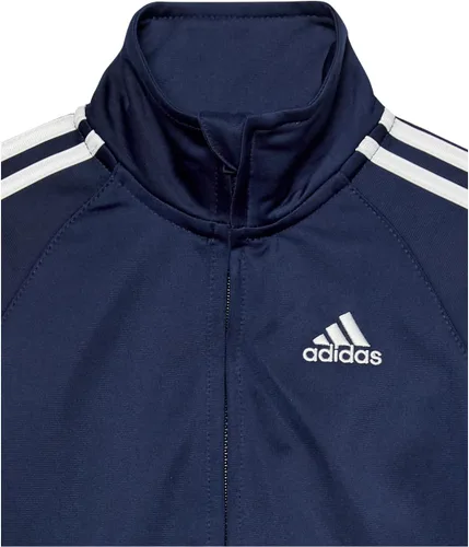 Vista 2 de adidas Conjunto de chándal unisex para bebé con chaqueta y pantalón deportivo