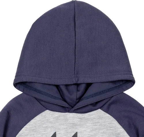 Vista 4 de Bluey Mom Dad Bingo Fleece Sudadera con capucha para niños pequeños a niños grandes