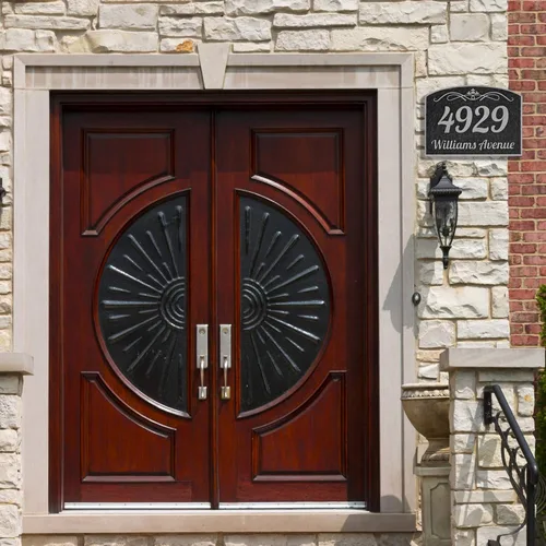 Vista 3 de 4929 Address Plaque (Plata)