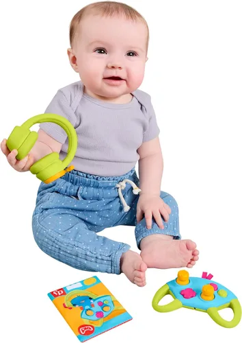Vista 6 de Fisher-Price Juguete de bebé para bebés Kit Mini Gamer