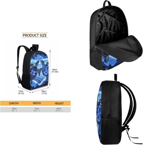 Vista 117 de HUGS IDEA Juego de 3 bolsas escolares con aislamiento térmico para el almuerzo, estuche para lápices