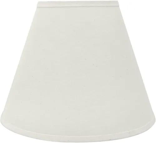 Vista 15 de Aspen Creative 32287A, Pantalla de Lámpara Transitional Hardback con Forma de Imperio y Construcción Spider en Beige, 14" de ancho (7" x 14" x 11")