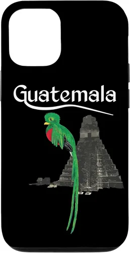 Vista 28 de Guate Quetzal Guatemala Maya Antigua Tikal Coban Volcan Cafe - Carcasa para iPhone 17