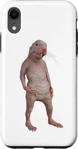 Vista 25 de Live Weird - Carcasa para iPhone 17, diseño de ratas topos desnudas