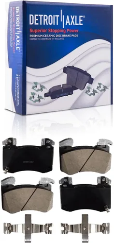 Vista 39 de Detroit Axle - Kit de freno delantero para Ford F-150 2010-2011, Ford Expedition Lincoln Navigator 2010-2021, repuesto de pastillas de freno