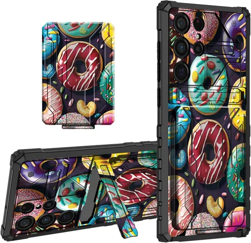 Vista 12 de Para Samsung Galaxy A03S Funda Para Teléfono Galaxy A03S Funda Billetera Con Titular De Tarjeta De Crédito Y Soporte De Doble Capa De PC Duro Funda