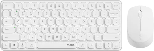 Vista 17 de Rapoo 9010M Combo de teclado y mouse multidispositivo, juego de teclado y mouse inalámbrico 2.4GHz/Bluetooth 5.0/4.0 para Windows/Mac/Linux/Chrome