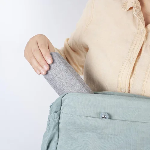 Vista 6 de Marvolia Funda rígida para lentes, funda protectora de tela de lino para lentes de sol para hombres y mujeres