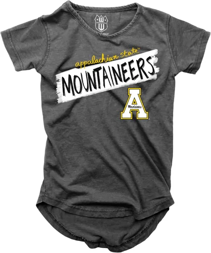 Vista 14 de Wes and Willy NCAA - Camiseta Burnout para niñas S/S