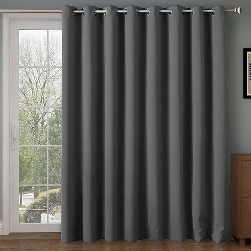 Vista 21 de Rose Home Fashion Cortinas opacas para puerta corrediza, oscurecimiento de la habitación, cortinas con aislamiento térmico para sala de estar