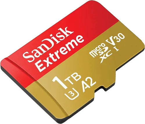 Vista 4 de SanDisk Micro 1TB Extreme Memory Card funciona con GoPro Action Camera Hero 12 Negro (SDSQXAV-1T00-GN6MN) V30 A2 UHS-I U3 Clase 10 Bundle con 1