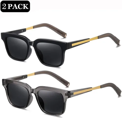 Vista 3 de Gafas de sol polarizadas para hombres y mujeres ligeras TR90 con montura para correr ciclismo pesca conducción golf deportes