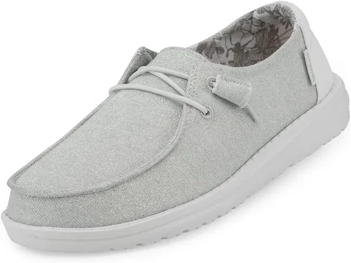 Vista 55 de Hey Dude Wendy - Zapatos de mujer, mocasines sin cordones para mujer, cómodos y ligeros