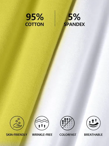 Vista 113 de Camisa Attraco de algodón, con tirantes estilo espagueti, con brasier incorporado, 2 paquetes, para mujer