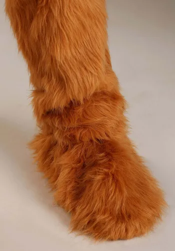 Vista 8 de Traje de Mascota de Perro con Máscara de Boca Móvil para Adultos Multicolor
