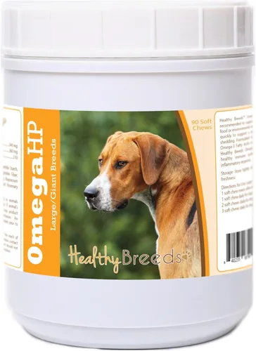 Vista 129 de Healthy Breeds Affenpinscher Omega HP - Masticables suaves para piel y pelaje, 60