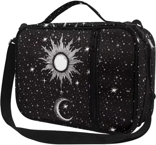 Vista 40 de Bolsas de estudio bíblico de fútbol para hombres y niños, estuche de transporte de la Biblia con correa, bolsas con cremallera para la Biblia