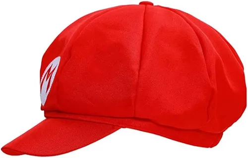 Vista 4 de EIKOU Gorra unisex de Super Mari Bros para cosplay de Mari Luigi