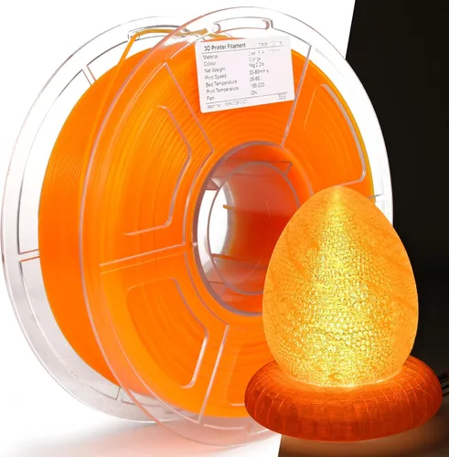 Vista 23 de Paquete de filamento PLA para impresora 3D, 22.0 lbs, 1.181-11.811 in/s para Bambu Lab AMS, AMS Lite