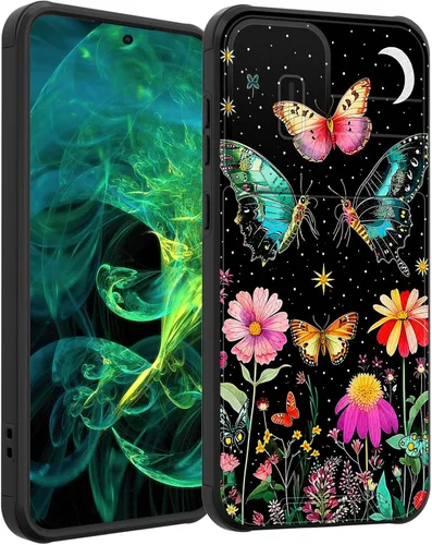 Vista 98 de Funda para Galaxy A16 5G con cubierta para cámara deslizante, resistente de doble capa, híbrida, a prueba de golpes, funda protectora resistente