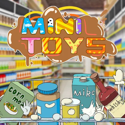 Vista 6 de Juego de 180 Piezas de Mini Carrito de Compras - Accesorios de Juguete para Casa de Muñecas de Supermercado de Simulación con Caja Registradora