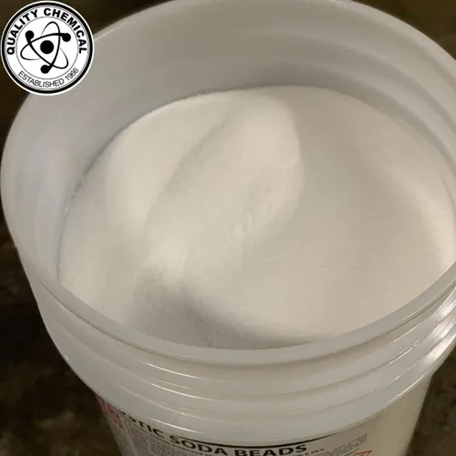 Vista 3 de Quality Chemical Hidróxido de sodio (cuentas de soda cáustica) - Cubo de 40 libras (paquete de 1)