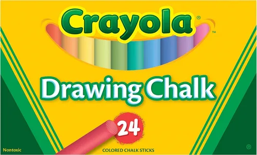 Vista 3 de Crayola Tiza de dibujo 24ct