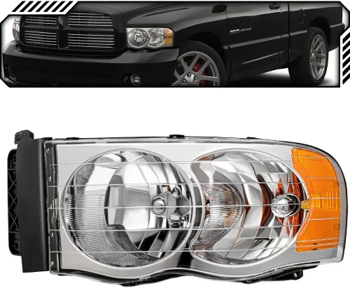 Vista 11 de EPIC LIGHTING OE Spec placas de circuito halógenas sin bombillas de repuesto para DGE 02-06 RAM 1500 2500 03-06 RAM 3500 [CH2814101 55077346AA ] par