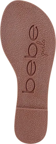 Vista 6 de bebe Sandalias para niñas Sandalias de vestir con tanga con diamantes de imitación, puntera abierta, zapatos de Pascua y verano para niñas pequeñas
