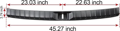 Vista 7 de Protector de Parachoques del Maletero Trasero para Accesorios Grand Highlander 2026 2025 2024, Protector del Umbral de la Puerta del Maletero