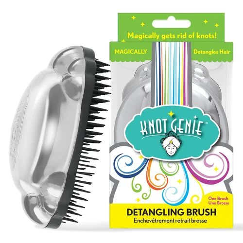 Vista 18 de Knot Genie, Cepillo para desenredar el cabello, Azul