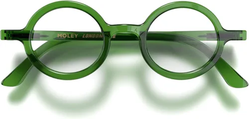 Vista 16 de LONDON MOLE® Moley reading glasses Cool round shaped readers Men’s Women’s Unisex Spring hinges