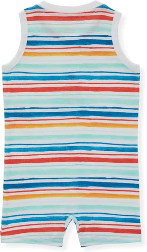 Vista 2 de Burt's Bees Baby Baby Boys' Sleeveless Romper Jumpsuit