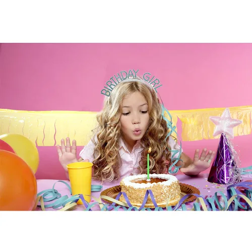 Vista 5 de Diadema y Banda para Niña de Cumpleaños 2V5jkOe4H, rhinestone Azul