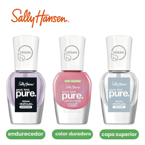 Vista 4 de Sally Hansen Good Kind Pure Vegan - Esmalte de uñas Meteorite 390 para mujer, 0.33 onzas Meteorito 390