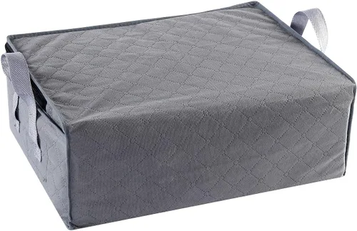 Vista 6 de G01 - bolsas de almacenamiento de tamaño rectangular para guardar ropa, 3 unidades, color gris